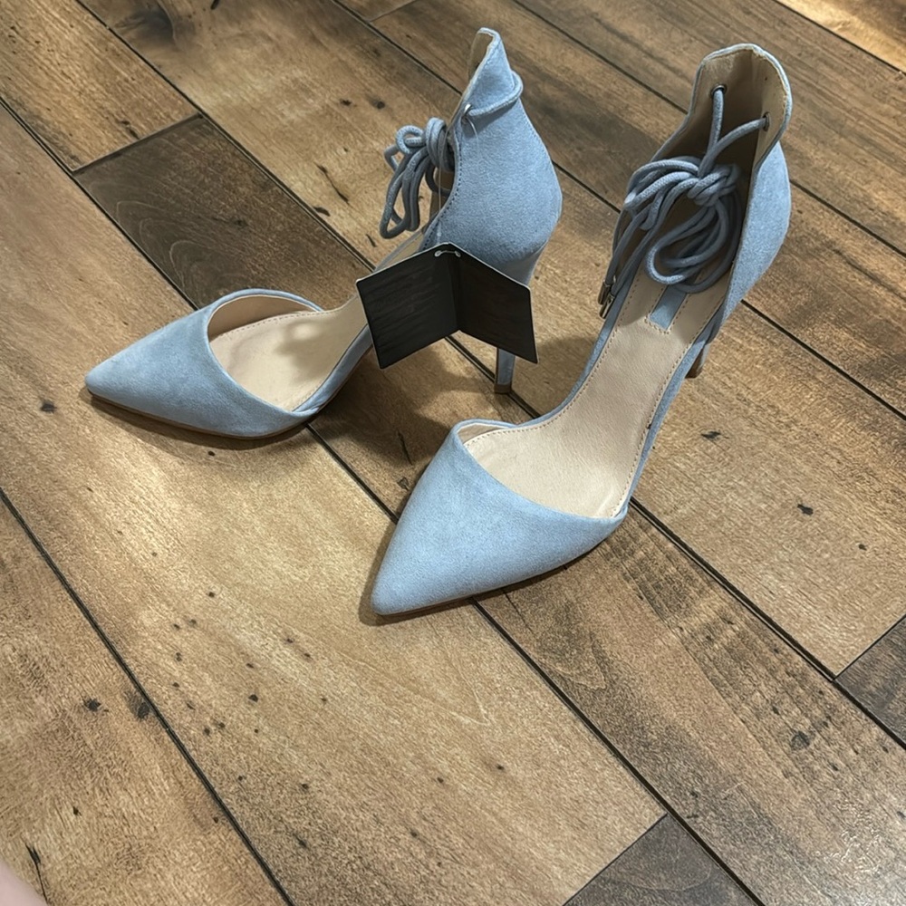 Elegant Gray Women's Heels